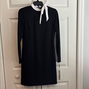 Calvin Klein Black and White Dress